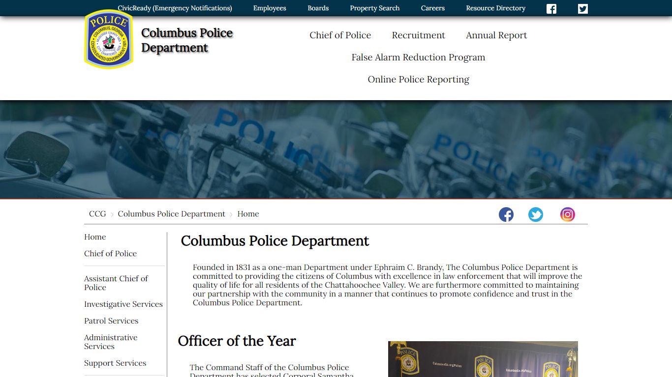 Columbus Police Department